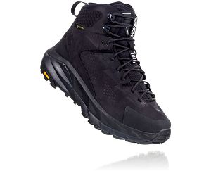 Hoka One One Kaha GORE-TEX Mens Hiking Shoes Black/Phantom | AU-7429651